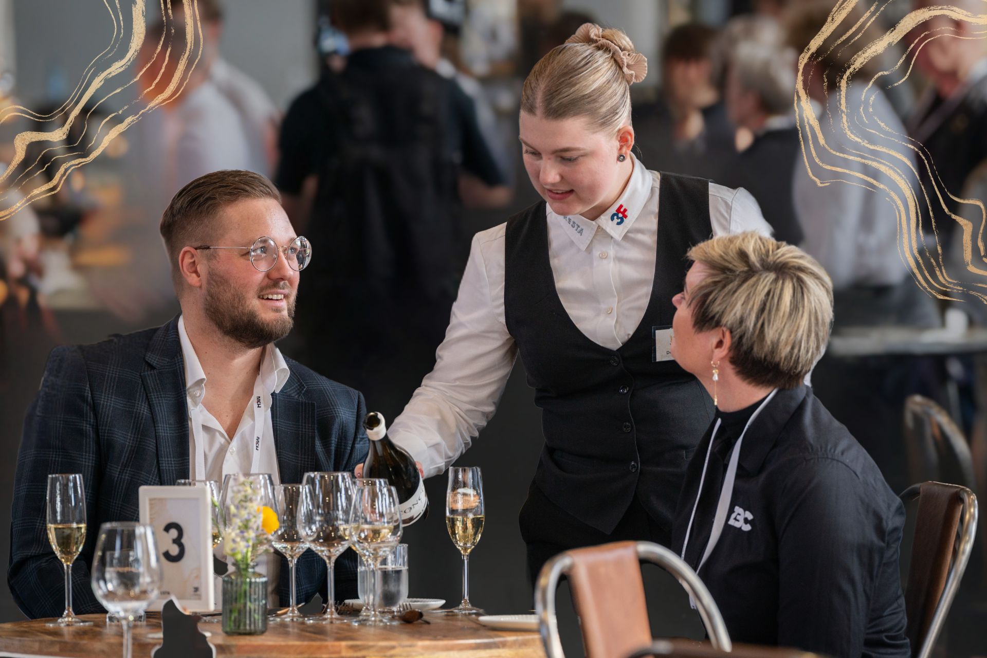 Tjener Serverer Til Årets Kok Og Årets Tjener 2026